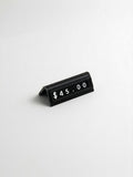 mini black reusable countertop price sign for cafés and bakeries with interchangeable letter tiles