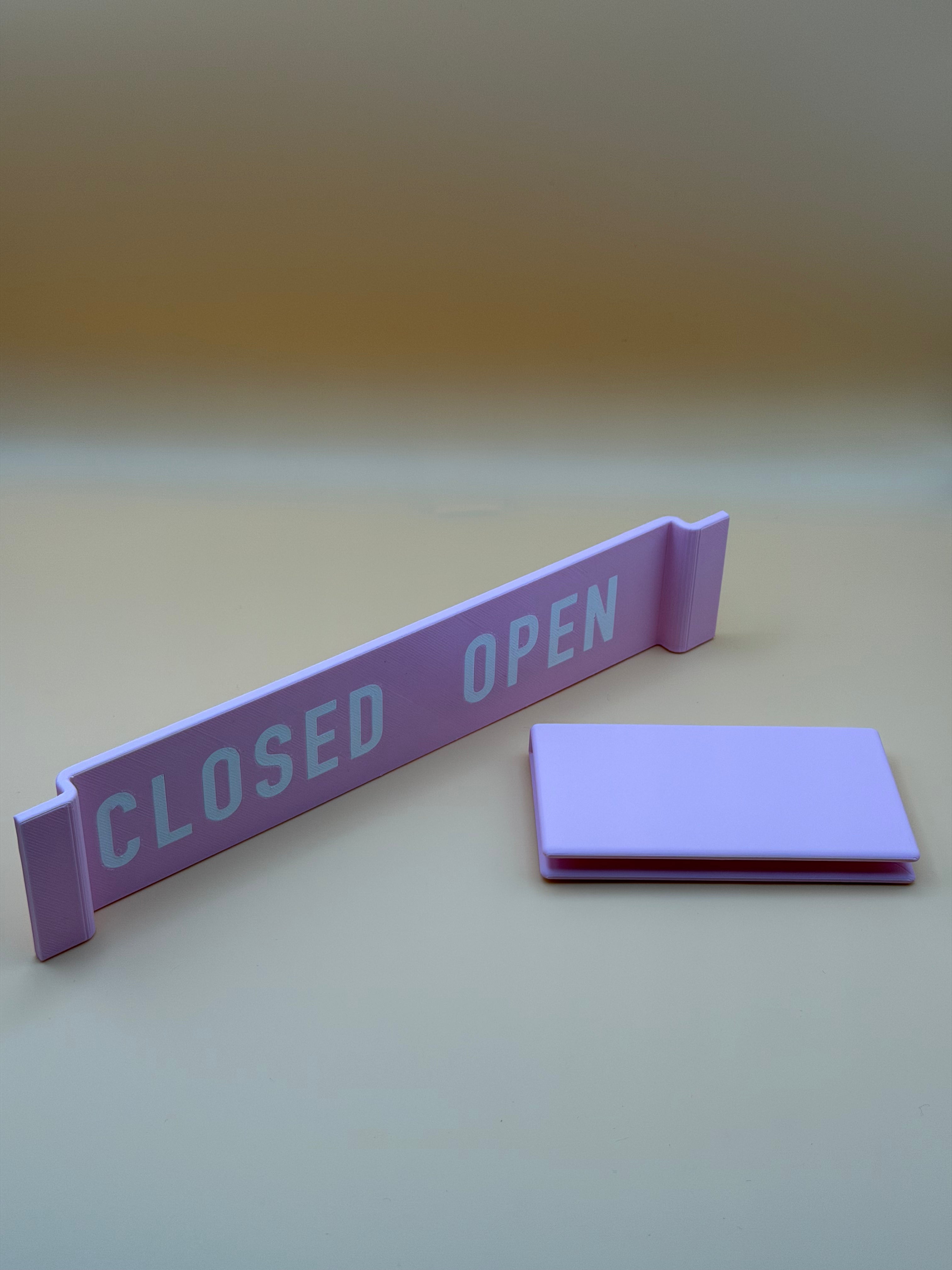 The 'Open / Close'